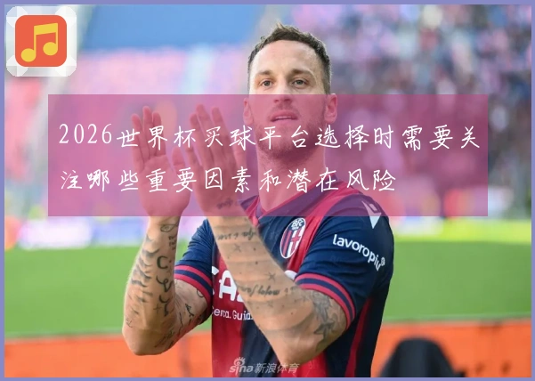 2026世界杯买球平台选择时需要关注哪些重要因素和潜在风险